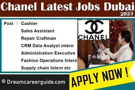 chanel job vacancies